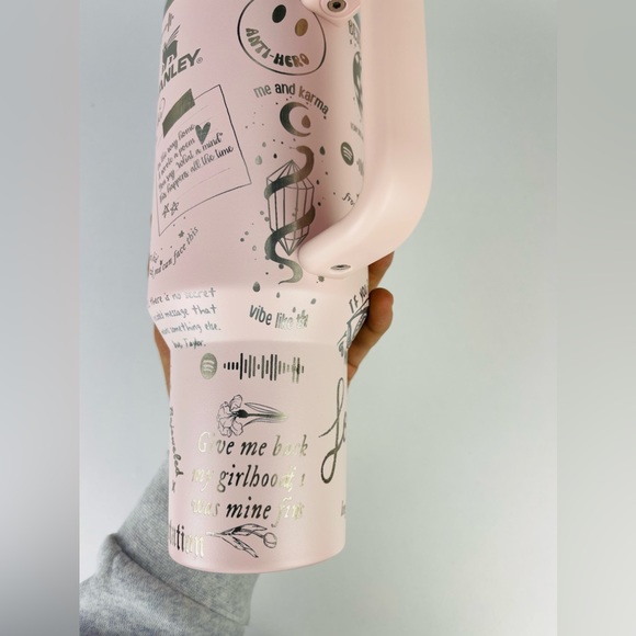 40oz Stanley Clean Slate Cool Bloom Taylor Swift Engraved! New release 1/16. - Picture 6 of 9